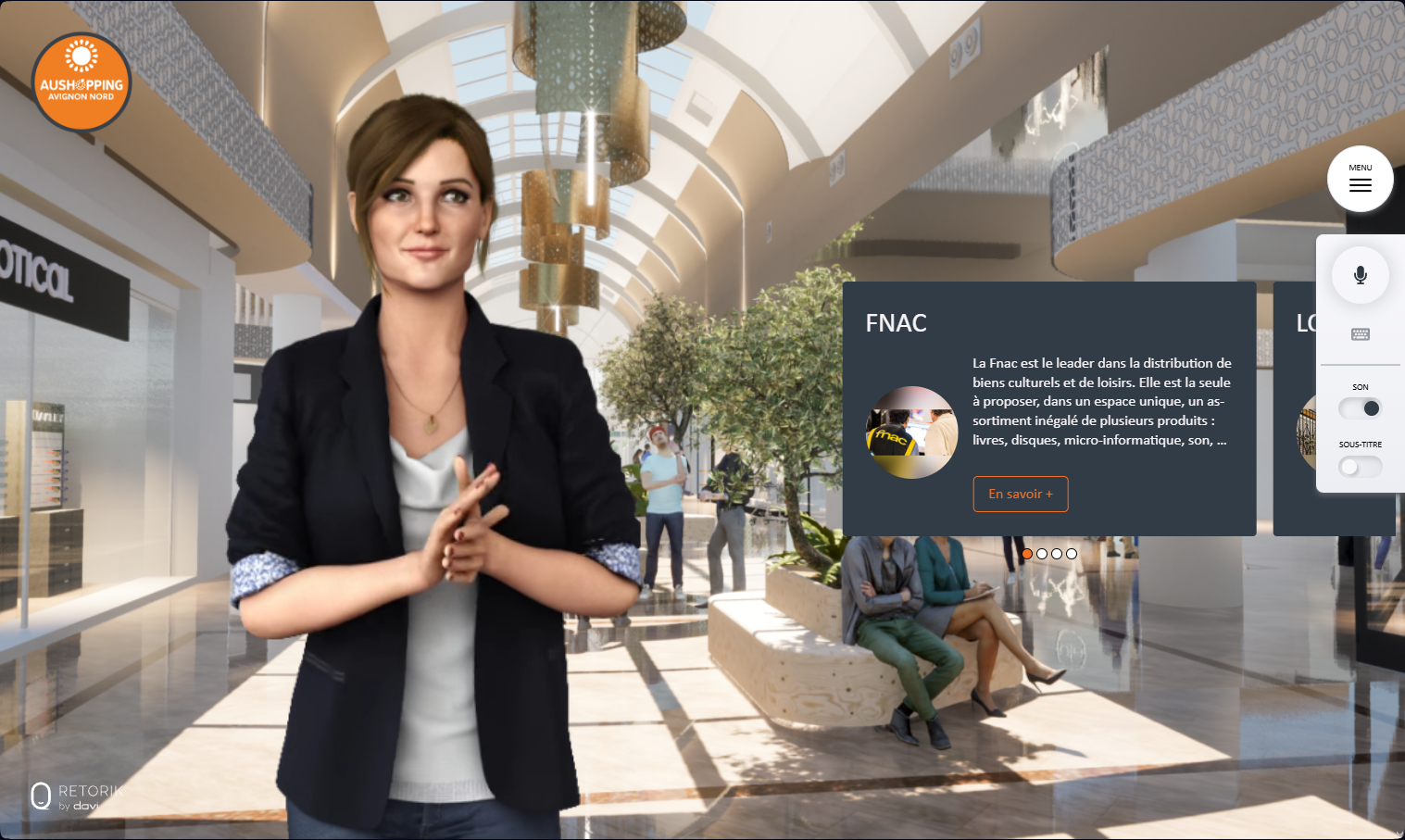 Accueil digital intelligent empathique et sécurisé